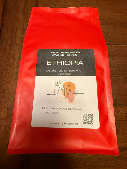 ETHIOPIA YIRGACHEFFE G1 WASHED GEDEB HALO BERITI - NEW !!!